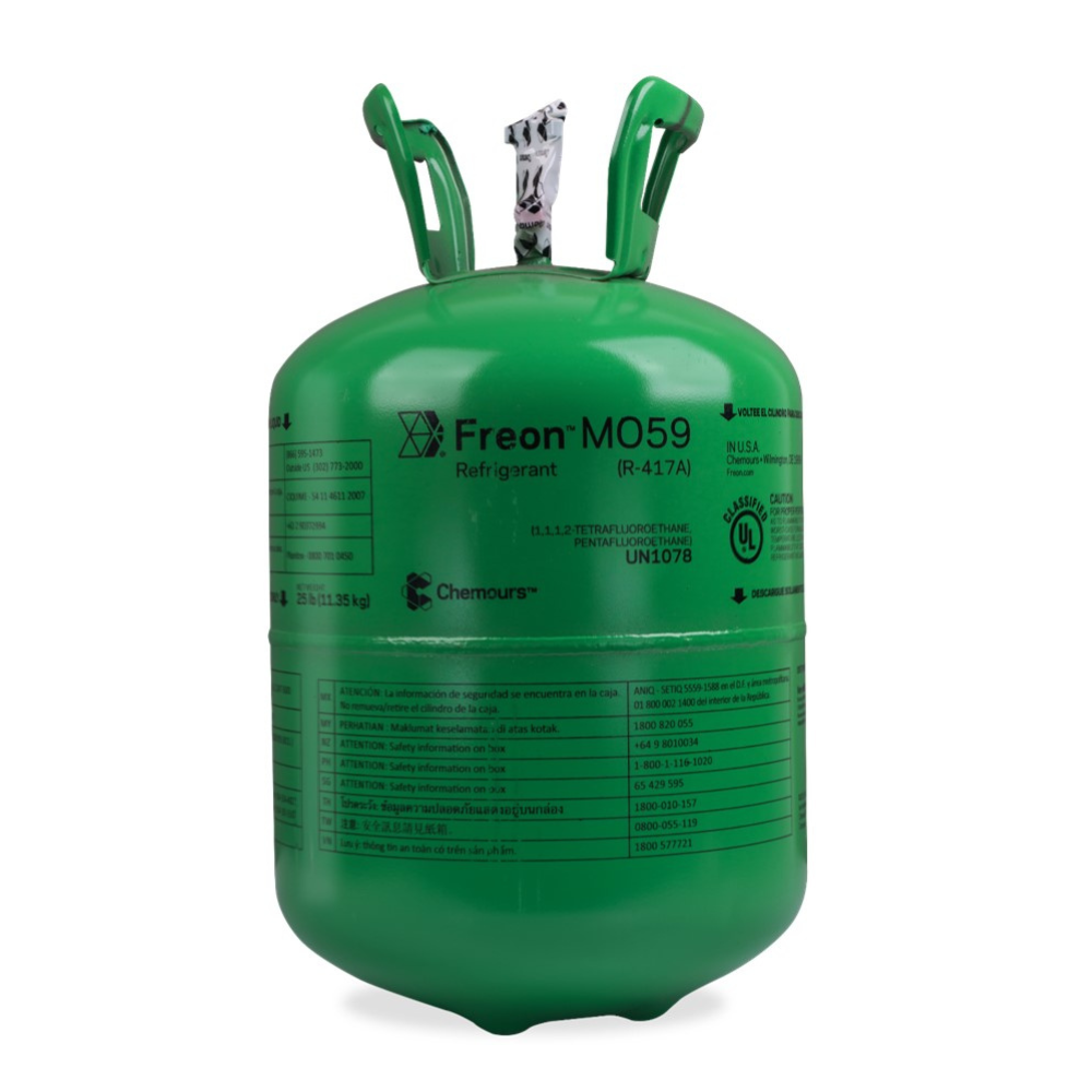 Fluido Gás Refrigerante Isceon MO 59 R417A 11,35kg ONU1078 | Chemours