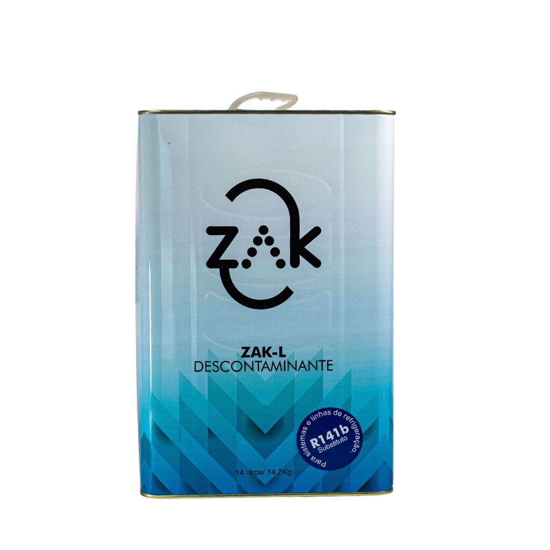 Tambor Fluído Refrigerante Descontaminante 14 litros (substituto do 141b) | ZAK - L