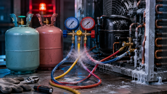 Misturar gases refrigerantes: quais são os riscos?