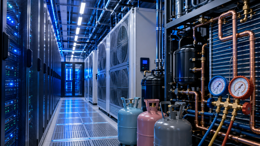 Data centers e refrigeração: onde entram os gases refrigerantes?