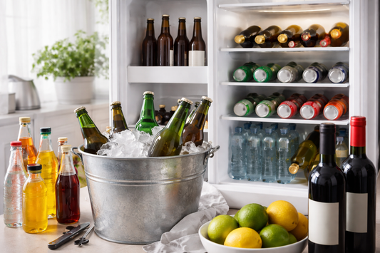 Como armazenar bebidas do jeito certo