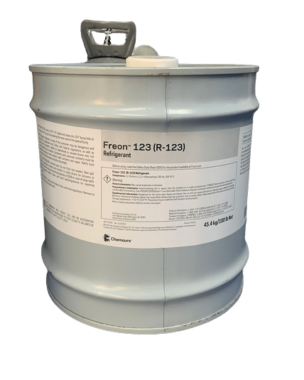 Fluído Refrigerante Chemours Freon R123A - 45,40kg – METALUXGROUP